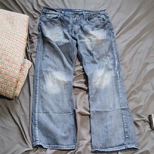 Flypaper,‎ Men's Blue Jeans. W33XL30, Bootcut